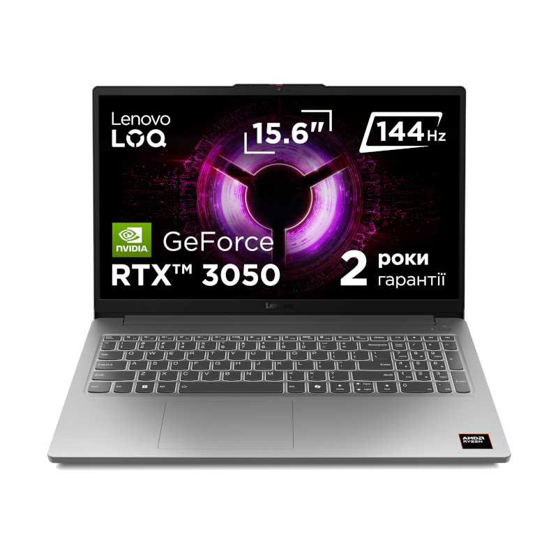 Ноутбук Lenovo LOQ E 15ARP10E Luna Grey (83S000EURA)